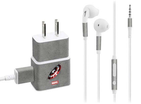 Marvel Captain America Shield Break Phone Charger Skin